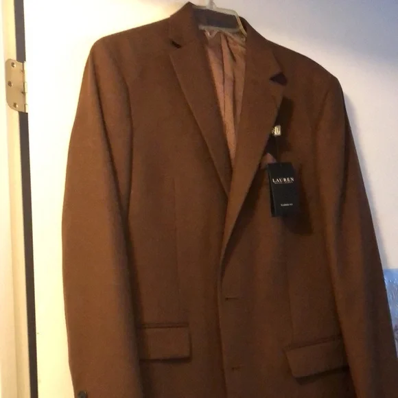 Lauren Ralph Lauren Rich Brown Men's Blazer